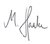 Unterschrift Dr. Michael Haake